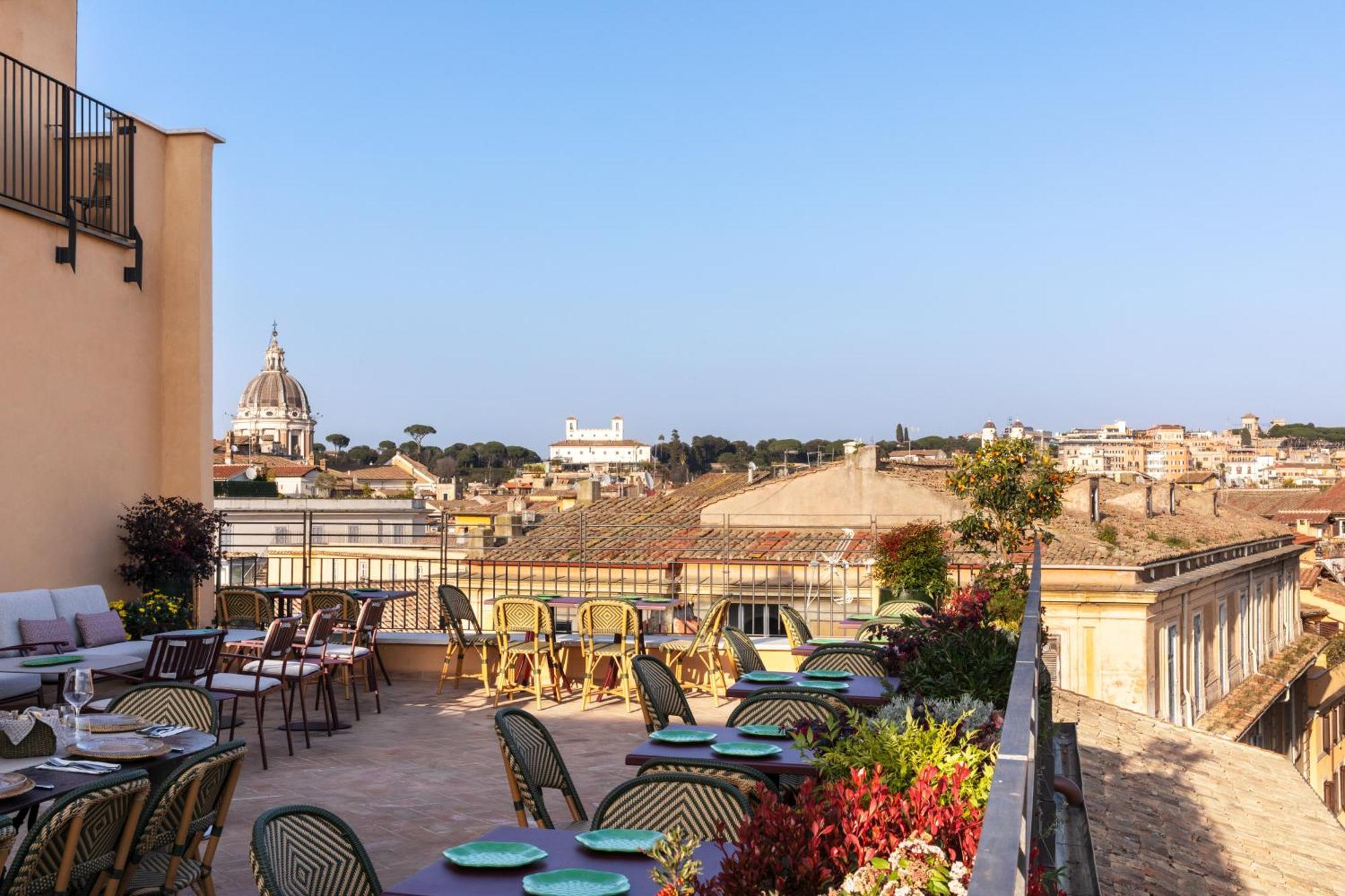 Hotel Adriano Rooftop ローマ エクステリア 写真