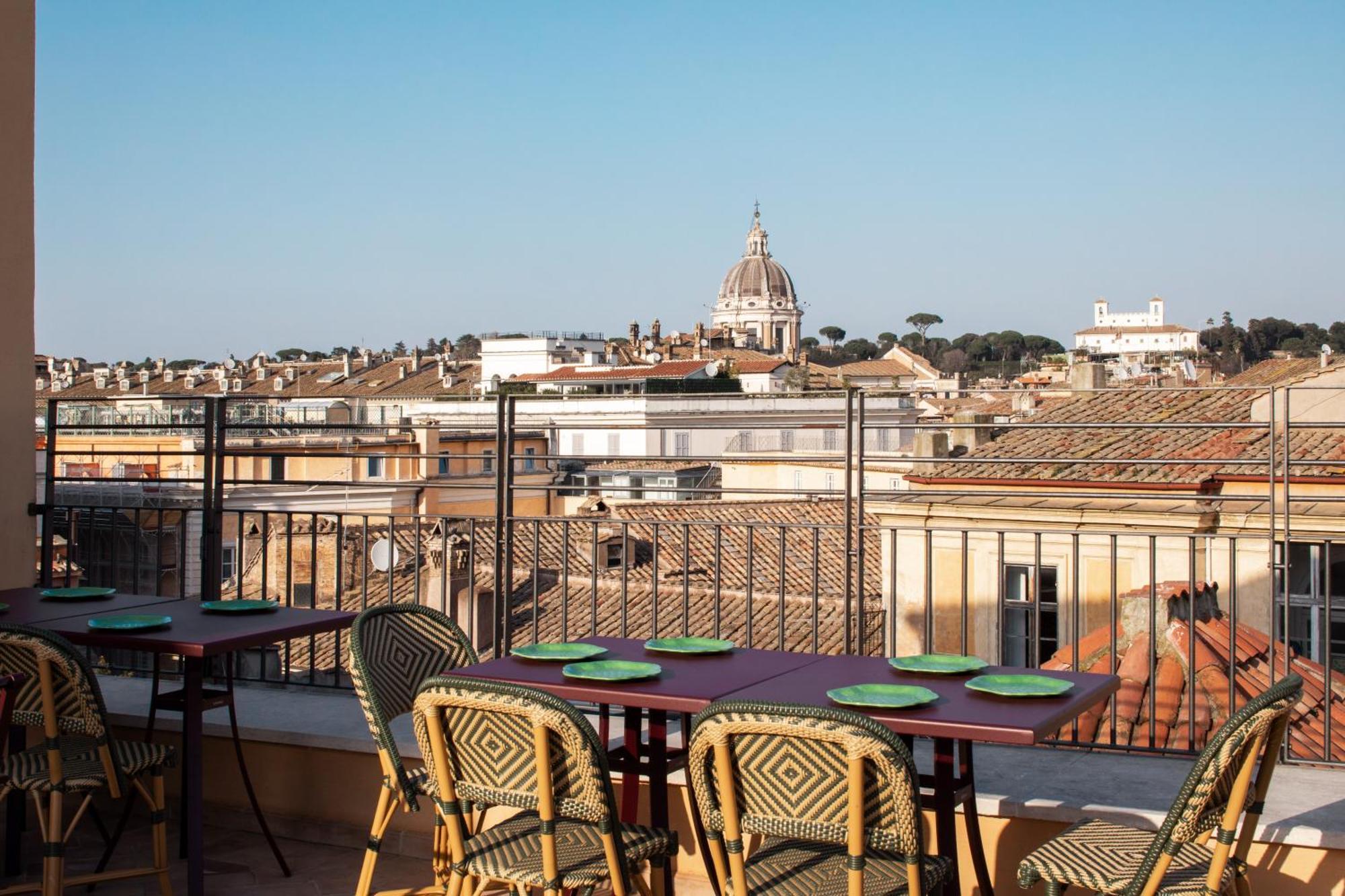 Hotel Adriano Rooftop ローマ エクステリア 写真