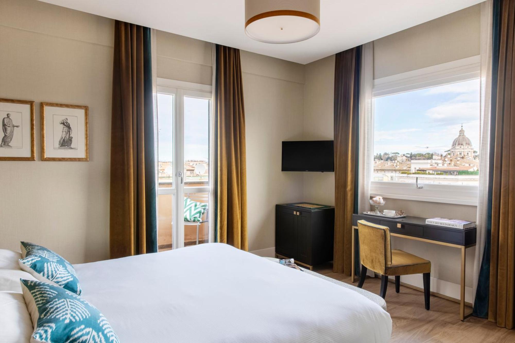 Hotel Adriano Rooftop ローマ エクステリア 写真