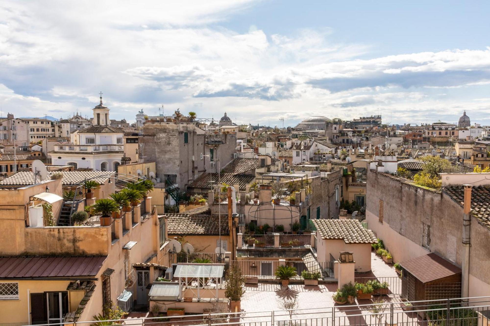 Hotel Adriano Rooftop ローマ エクステリア 写真