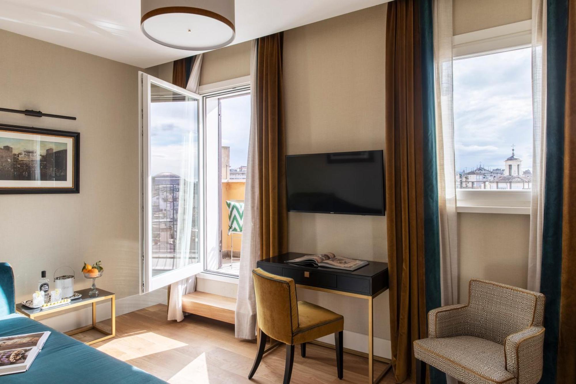 Hotel Adriano Rooftop ローマ エクステリア 写真